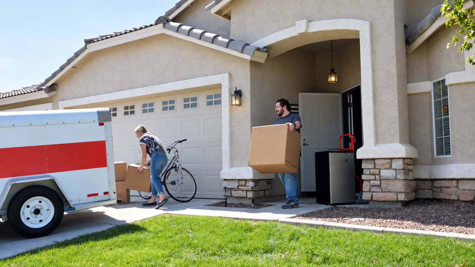 Protected items prepared for local moving
