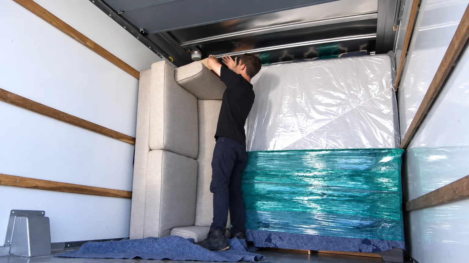 Protected items prepared for long distance moving